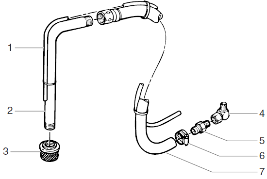 EP2300se Suction Set Assembly Parts